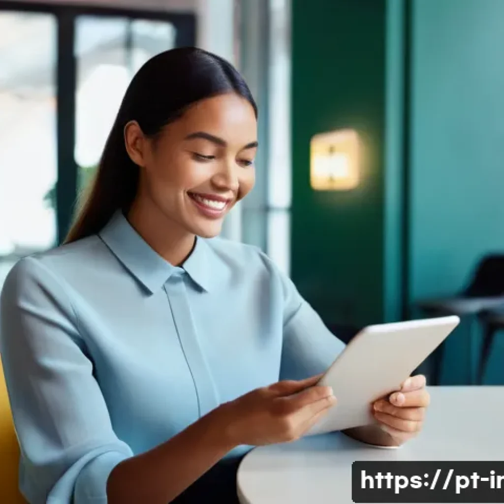 자동차 보험료 비교 사이트 - **Digital Convenience and Paperless Insurance in 2025:**
    A vibrant, medium-shot image of a young...